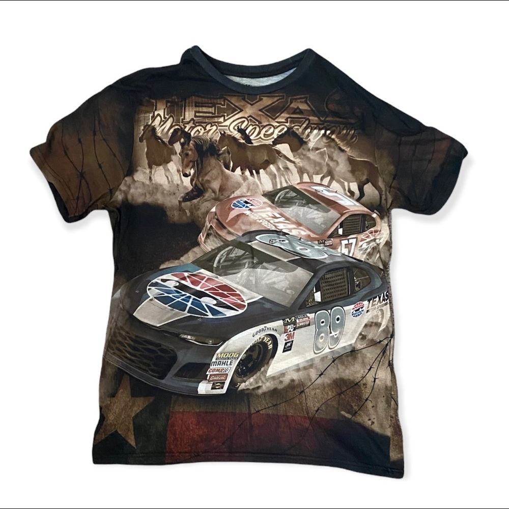 Y2K racing shirt